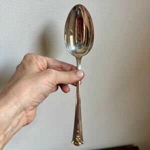 Vintage S Kirk & Son Sterling Serving Spoon | Serving Spoon | 925 Silverware